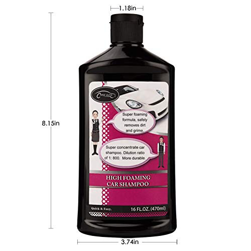 care guys Car Wash Shampoo: Cleaning Soap for All Vehicles, Wash and Shine,Concentration 1:800-16 FL.OZ. - Thumbnail 2