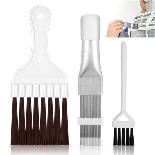 FSWWSF Lamellenkamm 3 StüCke lamellenkamm trockner FüR WäRmepumpentrockner Lamellenkamm Klimaanlage Kondensator Reinigung Kamm Trockner...