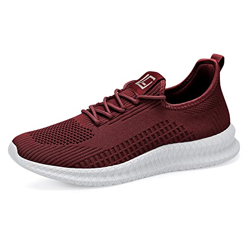 Image of Men's Running Shoes Ultra Lightweight Breathable Comfortable Walking Shoes Casual Fashion Sneakers Mesh Workout Shoes