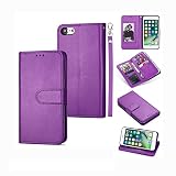 funda cartera iphone 7 Ajuste perfecto: especialmente diseñado para iPhone 7/8/SE 2020 de 4.7 pulgadas. Comprueba tu modelo de teléfono celular antes de comprar.