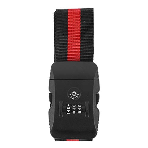 Alça de bagagem de viagem arco-íris Alça de bagagem Combinação aprovada pela Tsa Cinto de acessórios