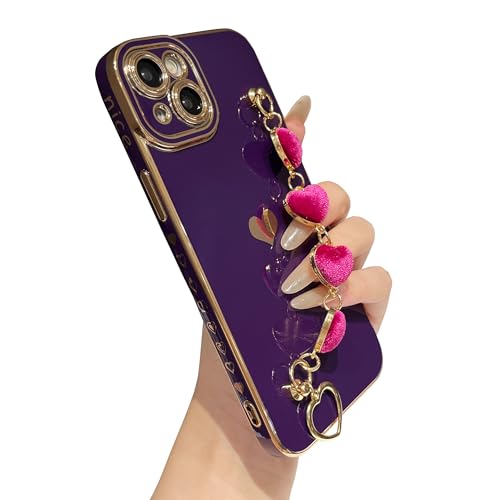 Caseative for iPhone 15 Plus Case, Purple