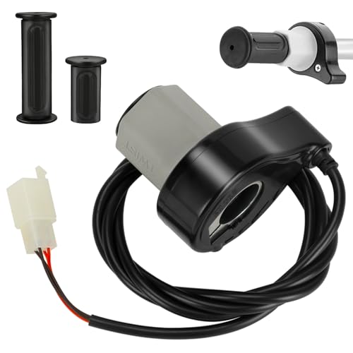 Image of EOPOAYI MX350 Throttle Kit Replacement for Razor MX350 MX400 (V33+) Dirt Rocket E200 (V24+) E300 (V20+) Electric Scooter Pocket Mod, 24V Twist Grip Throttle with Handlebar Grip