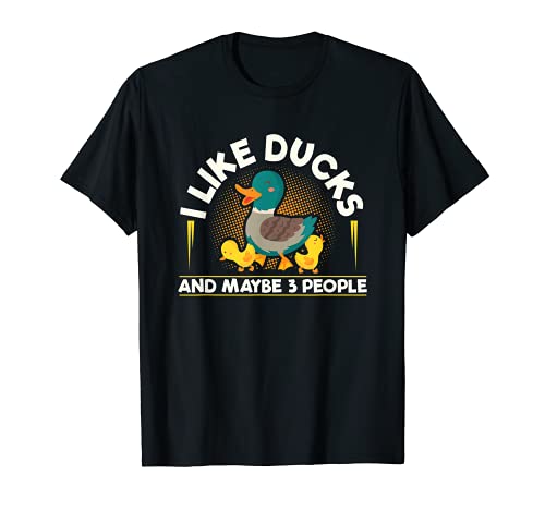 Duck Lover - Camisa para mujer y niña, diseño de pato Camiseta