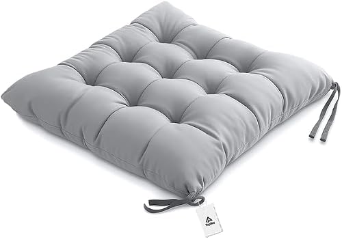 Premium Pearl Cotton Patio Seat Cushion - Fluffy Non-Slip Chair Pad