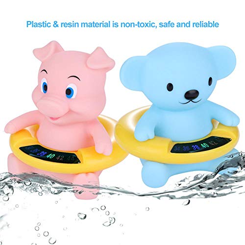 Banheira de bebê termômetro de bebê em forma de animal bonito brinquedos de bebê termômetro de banho