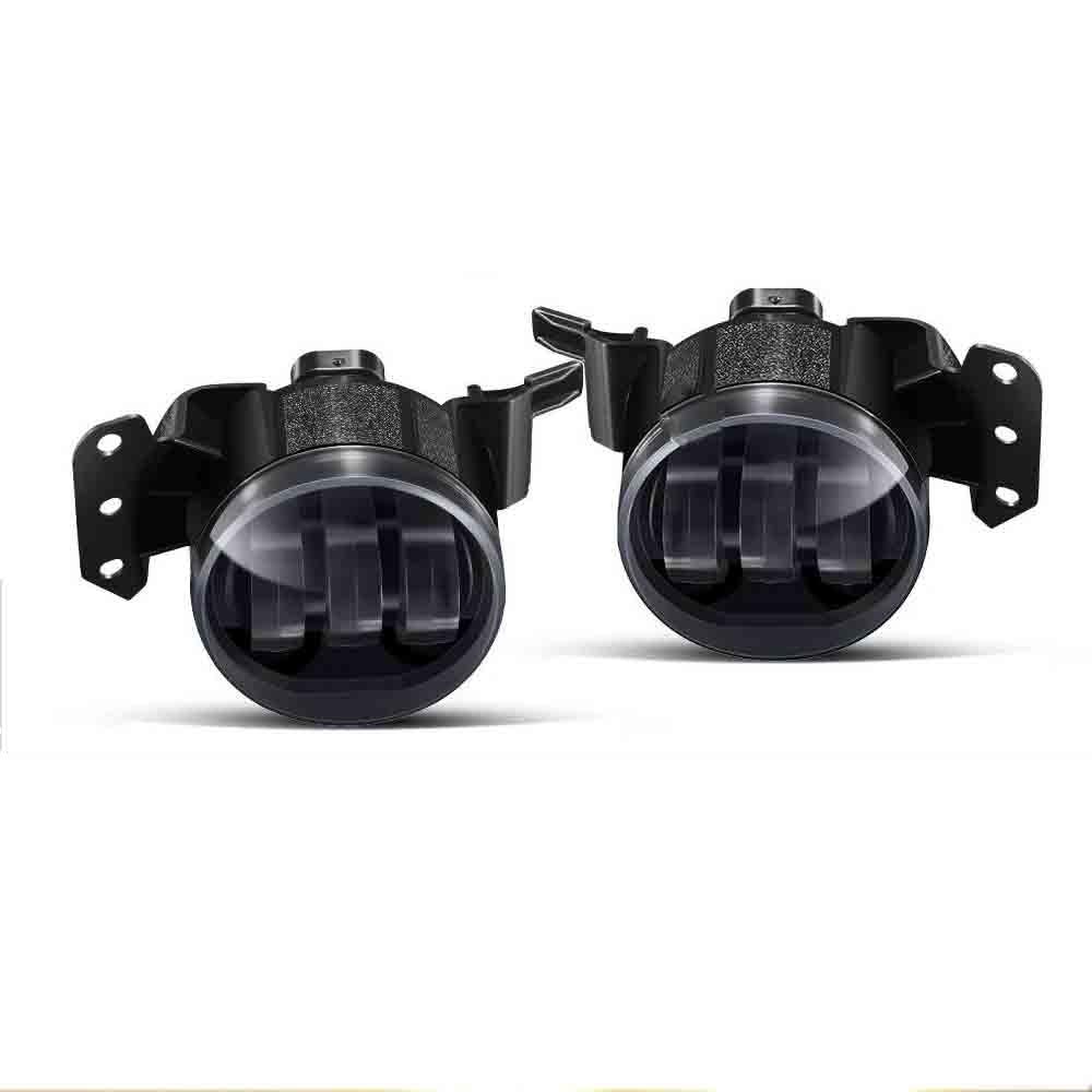 Genérico 2 Faros Antiniebla LED De 30 W Para E60, E90, E63, E46, 323i, 325i, 335i, 328i, 525i, 530i, 545i Y 550i, Luz Diurna DRL 12 V Luces Led Circulación Diurna(Amarillo)