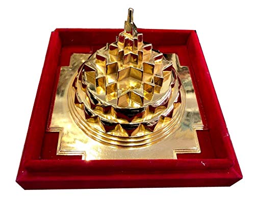 Divya Shakti Shree Yantra (Gold_8 Inch X 8 Inch)