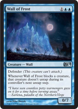 Magic: the Gathering - Wall of Frost (78/249) - Magic 2014
