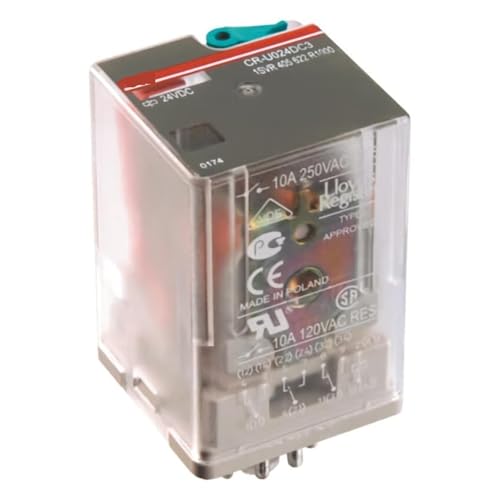 Relais d'interface CR-U230AC3L universel enfichable ABB 230V AC 3 RT