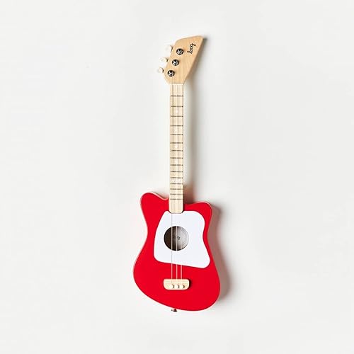 Miniatura 2 de Loog Mini - Guitarra acústica infantil para principiantes, 3 cuerdas a partir de 3 años, aplicación de aprendizaje y lecciones incluidas