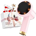 Electric Cellulite Massager, Cordless Fat Remover, Body Sculpting, 8 Massage Heads, Portable Handheld Massager for Relief Stress,1800mAh Battery, 9 Modes, Great Gift for Men Women, Pink