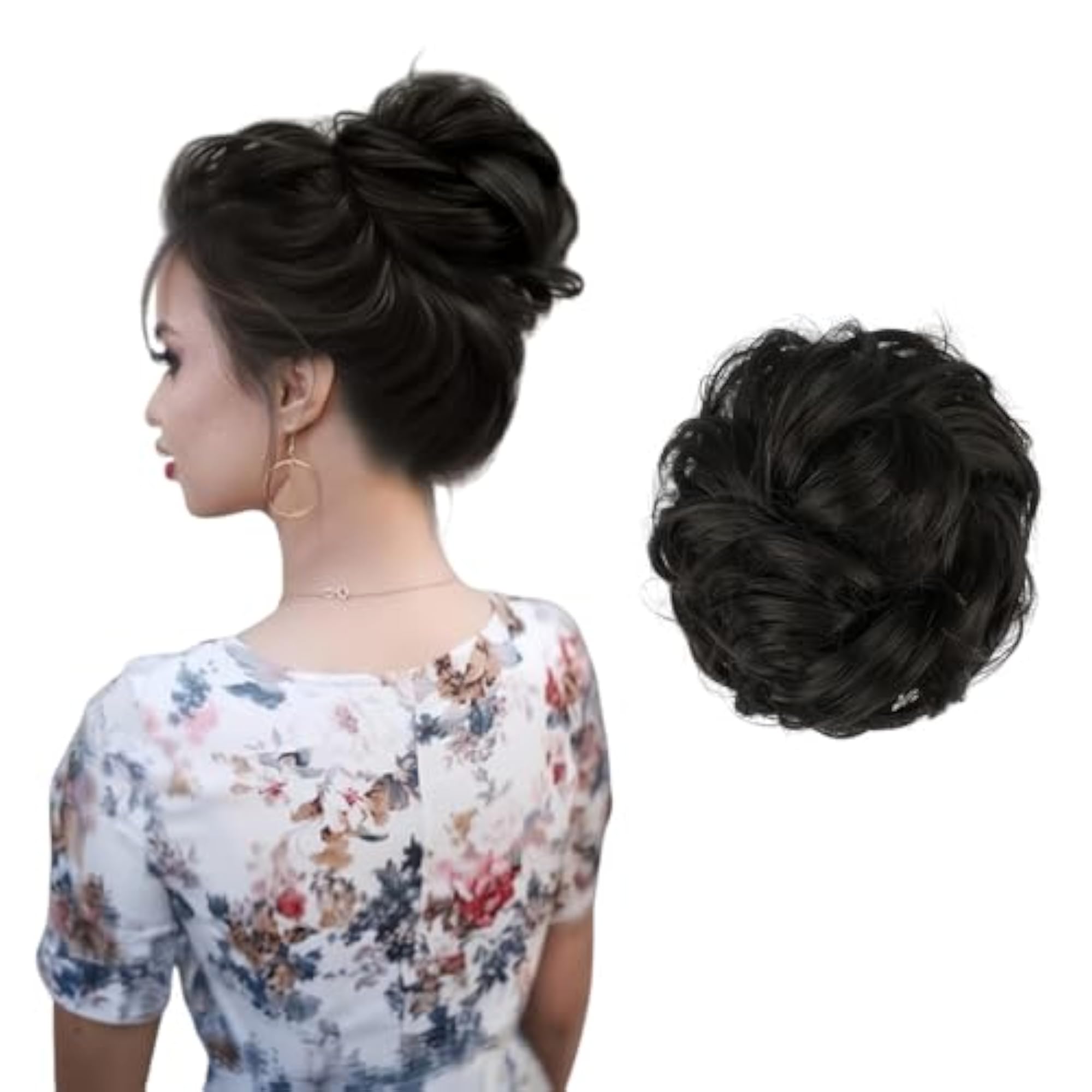 Hair Bun Extension and Wigs Juda for Women