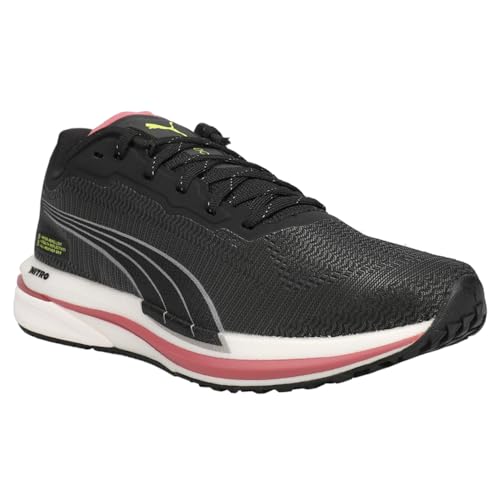 PUMA Womens Velocity Nitro WTR Running Sneakers Shoes - Black - Size 6 M2