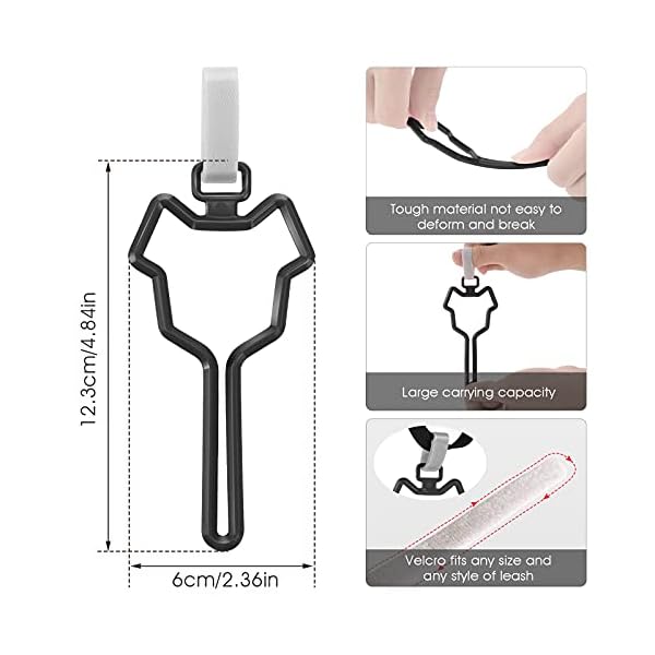 2 Pcs Dog Waste Bag Holder, Dog Poop Bag Holder, Dog Bag Holder for Leash, Adjustable Pet Waste Bag Carrier, Hands Free Holder for Dog Poop Bag, Pet Poop Bags Carrier Suitable for Any Leashes,Black 2 Pcs Dog Waste Bag Holder, Dog Poop Bag Holder, Dog Bag Holder for Leash, Adjustable Pet Waste Bag Carrier, Hands Free Holder for Dog Poop Bag, Pet Poop Bags Carrier Suitable for Any Leashes,Black