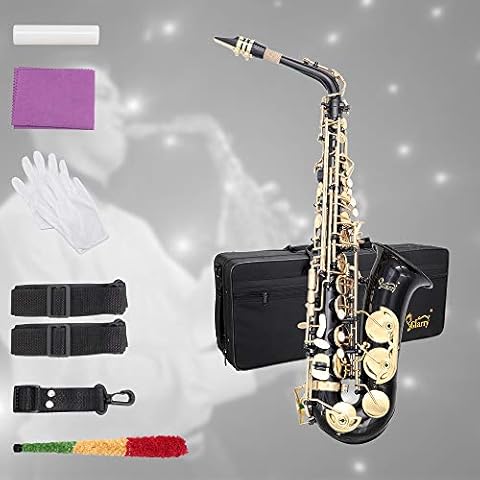 Glarry Student Alto Eb E-flat SAX Saxophone Cover
