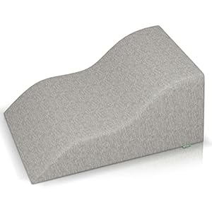 Bequemes Lesekissen für Bett und Sofa – Oeko-TEX-Bezug, Formstabil – Ergonomisches Keilkissen Bett für Maximalen Sitzkomfort – Modernes Rückenkissen in Premium-Qualität by DYNMC YOU