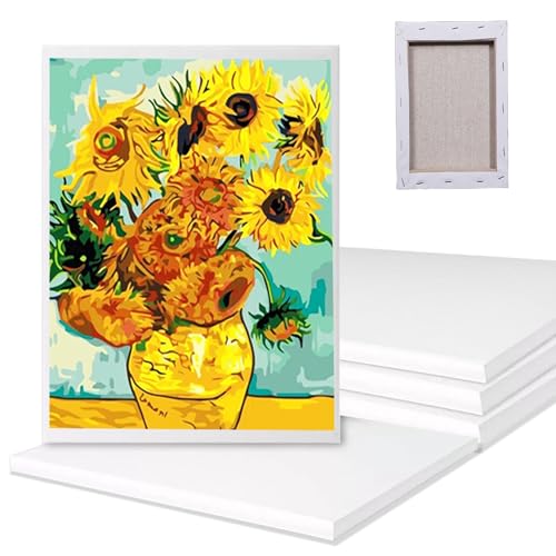 Listado de Lienzos - 5 favoritos. 44 Lienzos para pintar, 5 piezas Tableros de Lona para Pintura, Lienzo para Pintar de 20 * 30cm, Lienzo para Pintar Niños, para Pintura al óleo, Acuarela, Pintura Acrílica,...
