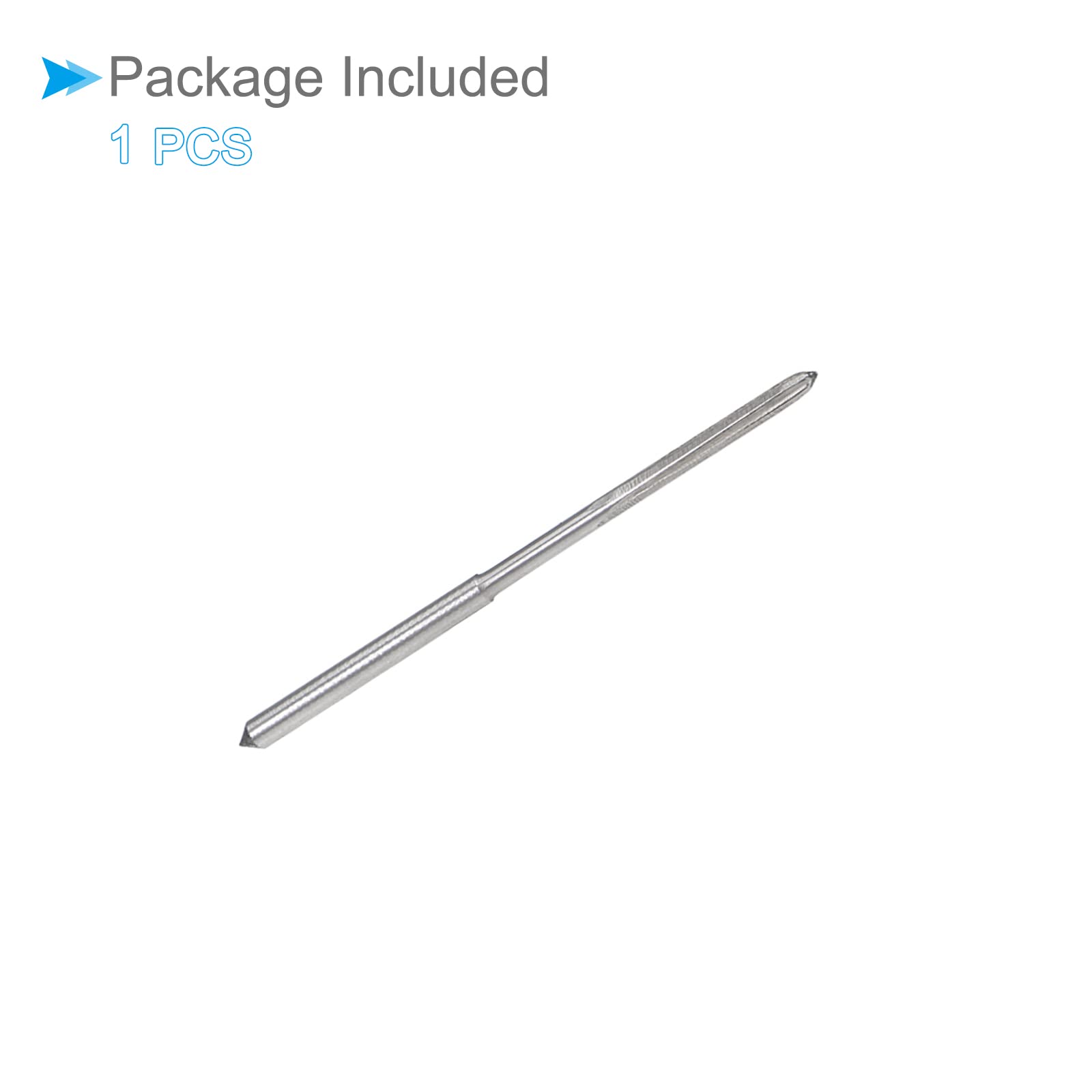 2 Alesatori Per Macchina In Acciaio Cobalto M35 - Diametro 4.5 Mm, Precisione D4, 6 Scanalature Dritte, Per Allargare Fori Su Metallo, Tornio E Trapano