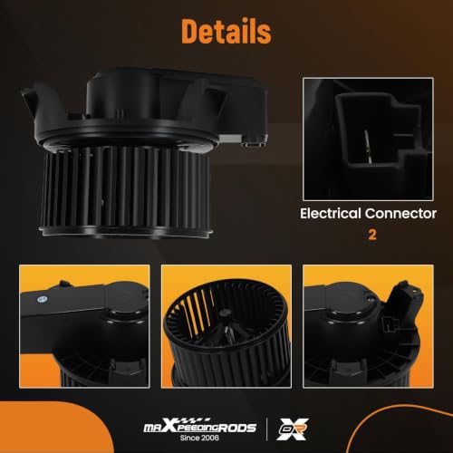 Image of maXpeedingrods PM4085 Rear HVAC Heater Blower Motor Fan for Ford & Lincoln