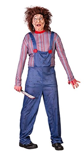 Mens Killer Doll Fancy Dress Costume