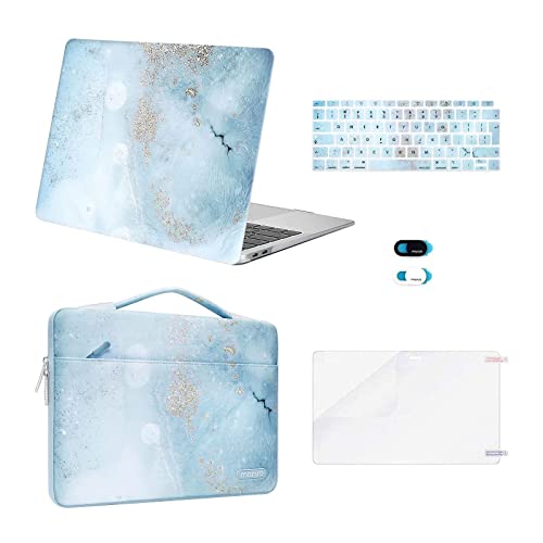 Macbook Air 2020 Funda MOSISO Funda Dura Compatible con MacBook Air 13 2020 2019 2018 A2337 M1 A2179 A1932,Plástico Carcasa Rígida & Funda...