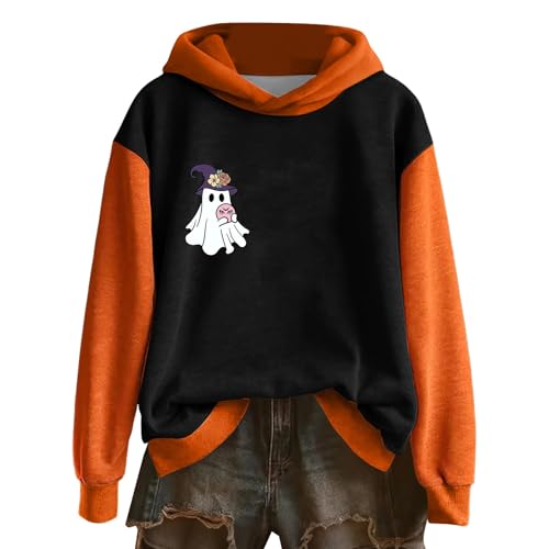 Image of Uwdiohq Women'S Fashion Casual Halloween Print Long Sleeve Sweatshirt Sweater Dress (Blue, L) Warm Hoodies For Women Uk Zip Up Hoodie Woman Womens Plus Size Ladies Hoody Black Comfy Sweatshirts