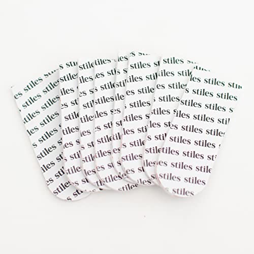 Image of Stiles Premium Hanging Strips for Letter Boards, Pictures, Posters, 8 Pack | Hang Up Sticky Tapes for Frames and Art - Heavy Duty Wall Mount Adhesive Tape