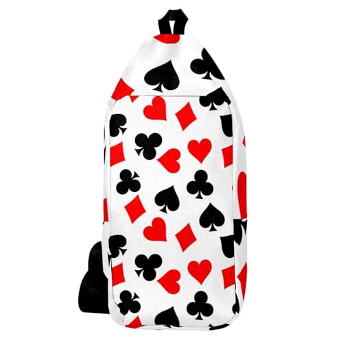 Sac à bandoulière Poker compact pour homme et femme : rangez vos affaires sans encombre