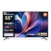 XIAOMI TV A Pro 55, 55 Inch (140 cm), 4K UHD QLED, Smart TV, Google TV, Triple Tuner DVB-C/S/S2/T/T2, HDR10+, Modalità Game Boost 120Hz, MEMC, Controllo Vocale, 2GB+8GB, Apple Airplay & Google Cast