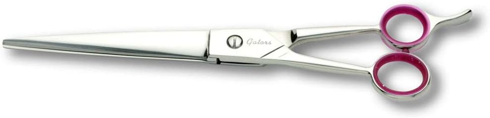 Geib Gator Left Handed Shears for Groomers Stylist Barbers Etc. True Lefty Shear(8.5 Inch Straight)