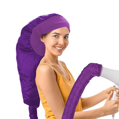 Image of Bonnet Hood Hair Dryer, Bonnet Hood Hair Dryer For Home & Salon Use, Portable Hair Dryer Cap For Conditioning & Heat Ther apy, Ideal Hair Steamer For Healthy Hair - Hooded Dryers