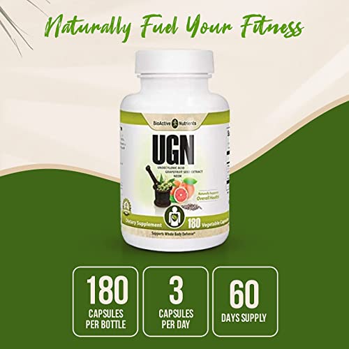 BioActive Nutrients UGN (Undecylenic Acid) Supplement Vegan