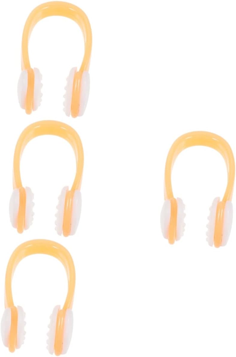 4pcs Nose Clip for Swimming Diving Mask Boys and Girls Swim Mask Nonskid Nose Clip Swim Training