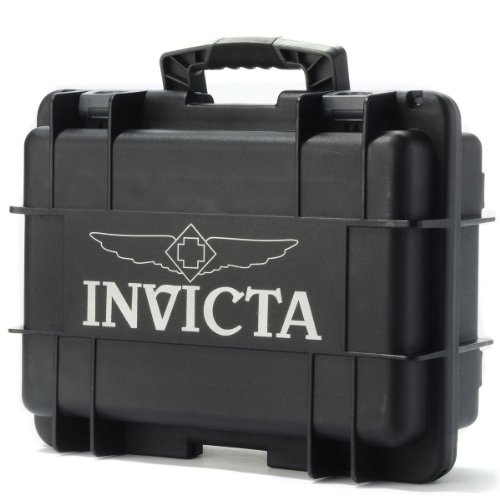 Invicta IG0098-SLC8S-B Montre Bracelet aux finitions premium et verre haute résistance