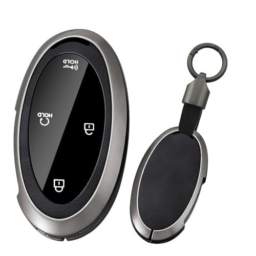 Coque de protection pour clé de voiture Hyundai Ioniq 6 Grandeur KONA 2023 étui 5 7 boutons noir