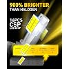 AUXITO 9007/HB5 Bulbs High/Low Beam, 70000LM 6500K Ulitra Bright White, HB5 Halogen Raplacement Fog Lights with Fan, Wireless Plug and Play, Canbus Ready, Pack of 2