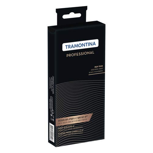 Tramontina Tesoura Micro Serrilhada C Fio Laser Inox 6, Tramontina
