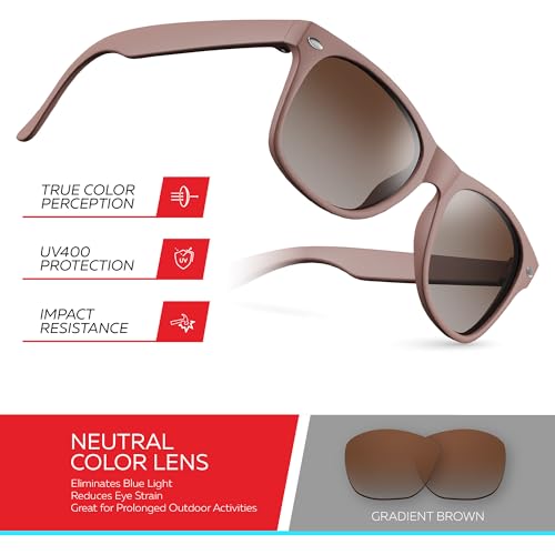 Image of Retro Rewind Kids Sunglasses for Boys Girls Age 3-12 - Shatterproof UV400 Toddler Children Sun Glasses
