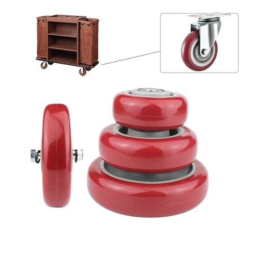 Roulettes robustes en PVC durables pour machine industrielle
