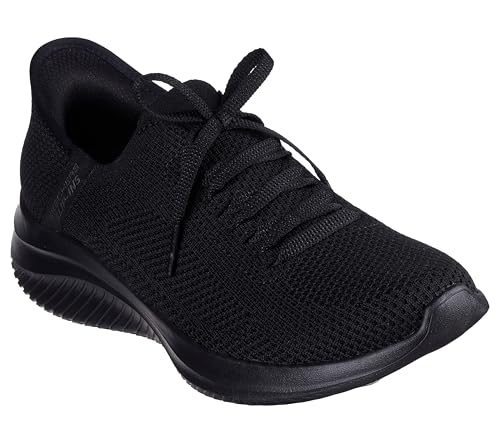 Skechers Ultra Flex 3.0 Elevated Motion, Zapatillas Mujer, Black, 38 EU