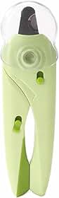 Cortador de Unhas para Cães e Gatos Kit Completo com Alicate Lixa e Luz de LED - Design Ergonômico para Corte Seguro e Preciso (Verde)