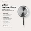 Misen 5-Ply Stainless Steel 12" Frying Pan - Professional Cookware for Induction, Gas and Electric - Dishwasher Safe, Oven Safe to 800°F - Durable, Versatile, Even Heating #4