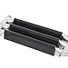 Amarine Made Boat Ladder, 3-Step Under Platform Slide Mount Boat Boarding Ladder, Telescoping, Stainless Steel
