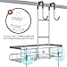 Aitatty Hanging Shower Caddy Over Door: Silver Rustproof Shower Organizer over the Door - No Drilling Bathroom Rack for Inside Shower
