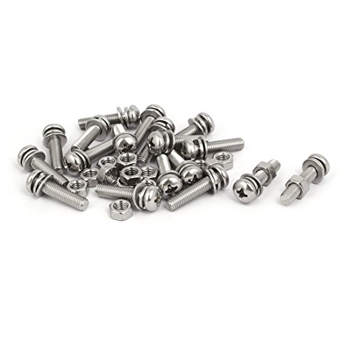 M5x22mm 304 �X�e�����X�X�`�[�� �t�B���b�v�X �p���w�b�h �{���g �X�N�����[�i�b�g ���b�V���t�� 18�Z�b�g (80eaf3e2c7bcdf5ba168454a14cdf251)