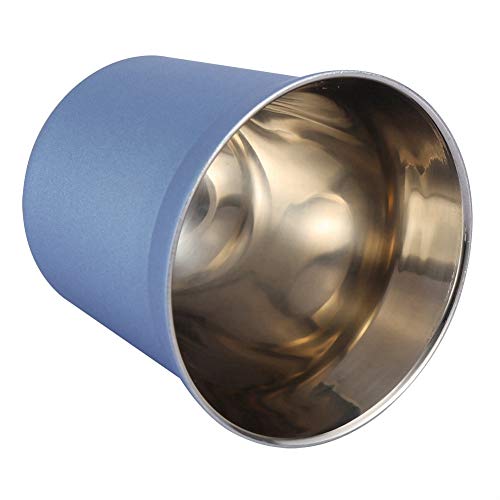 Dekaim Taza de Acero Inoxidable, Taza de café de Doble Pared de Acero Inoxidable Taza de Cerveza Tazas de té 85ml para… - Imagen 6