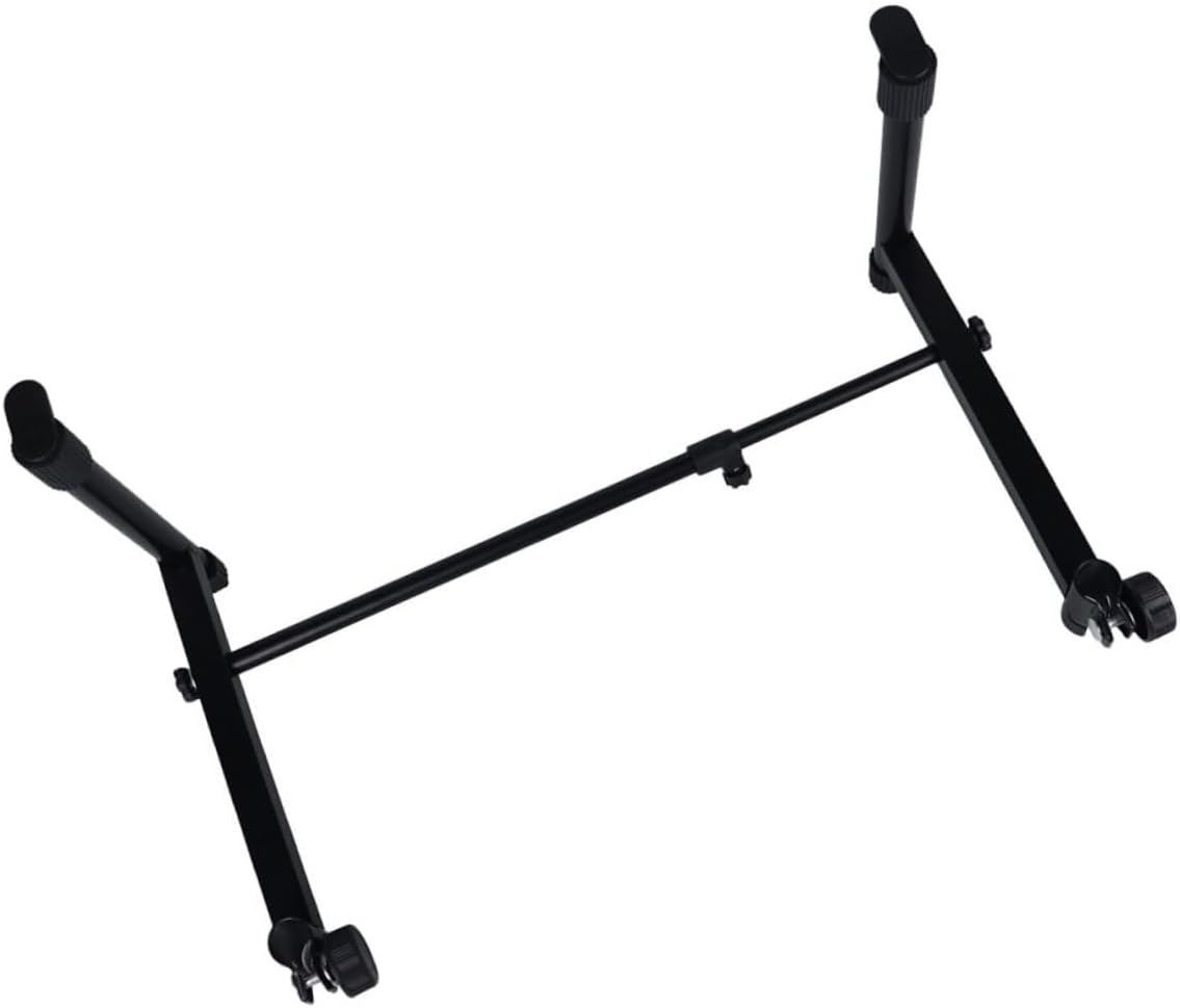 Abaodam Adjustable Keyboard Stand Extension Adapter Compatibility for Electronic Keyboards Lightweight Design for Easy Storage Enhanced Stability During Performances