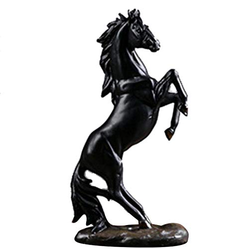 Best Horse Statue for Home Decor Modern Horse Figurine Sculpture Office Decoration Crafts Black-Black