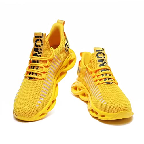 Jakcuz Women's Lace Up Walking Shoes Breathable Ultra Lightweight Sport Casual Ladies Girls Fashion Platform Sneakers4